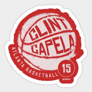 Clint Capela Atlanta Basketball Sticker